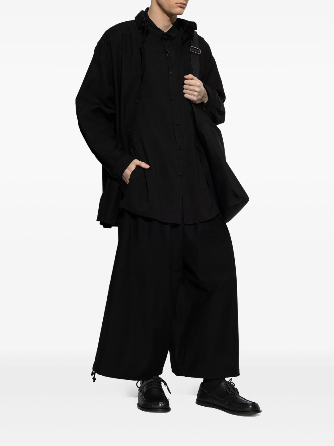 Shrinkage Twill Sparecollar Blouse