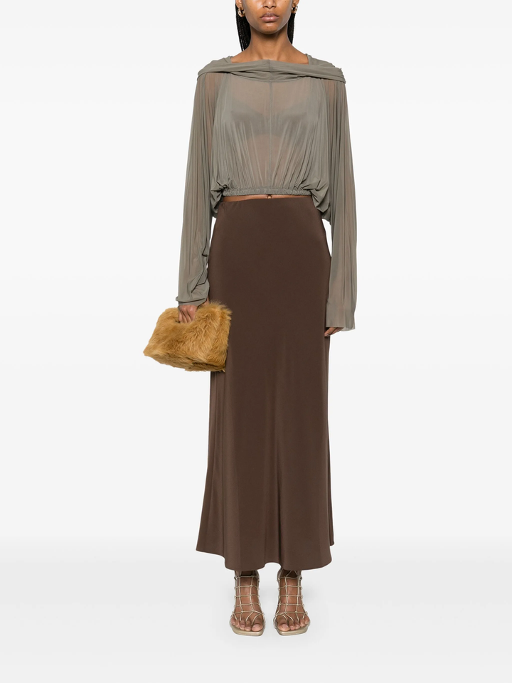 Cropped Hooded Tunic