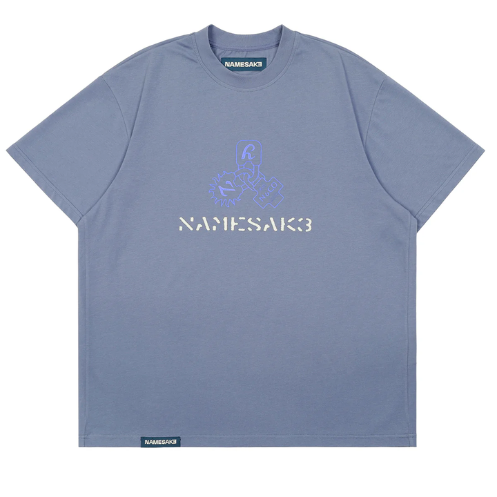 Neal Love Lock Tee Wind Blue