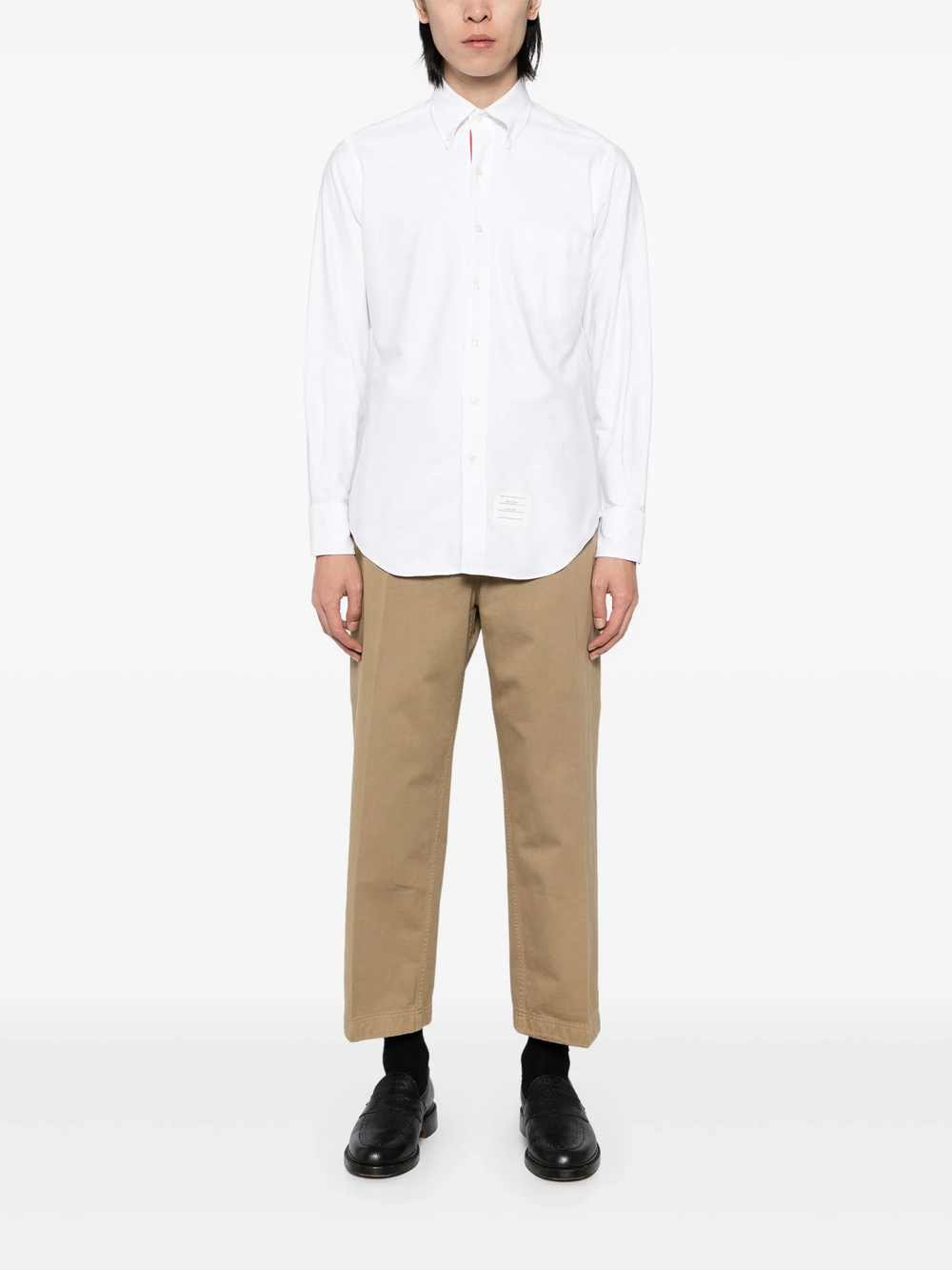 Thom Browne Cotton Twill Utility Trousers - view 2