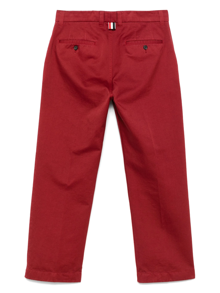 Cotton Twill Utility Trousers Men