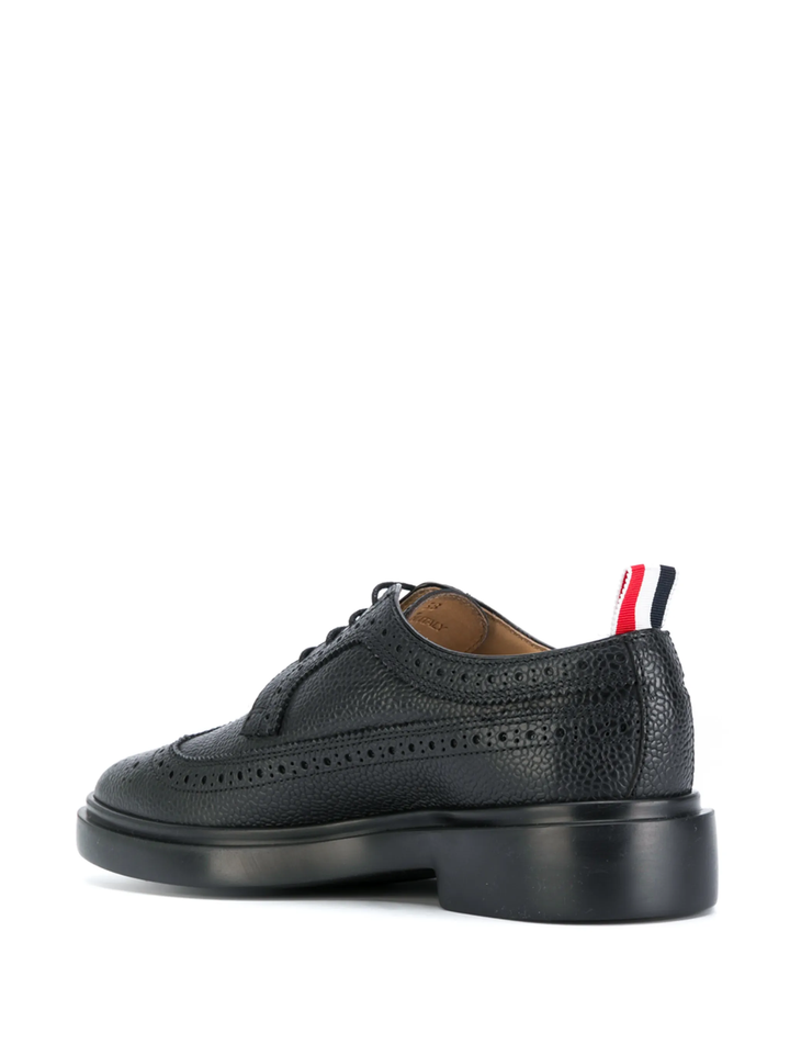Pebble Grain Lightweight Rubber Sole Classic Longwing Brogues Women