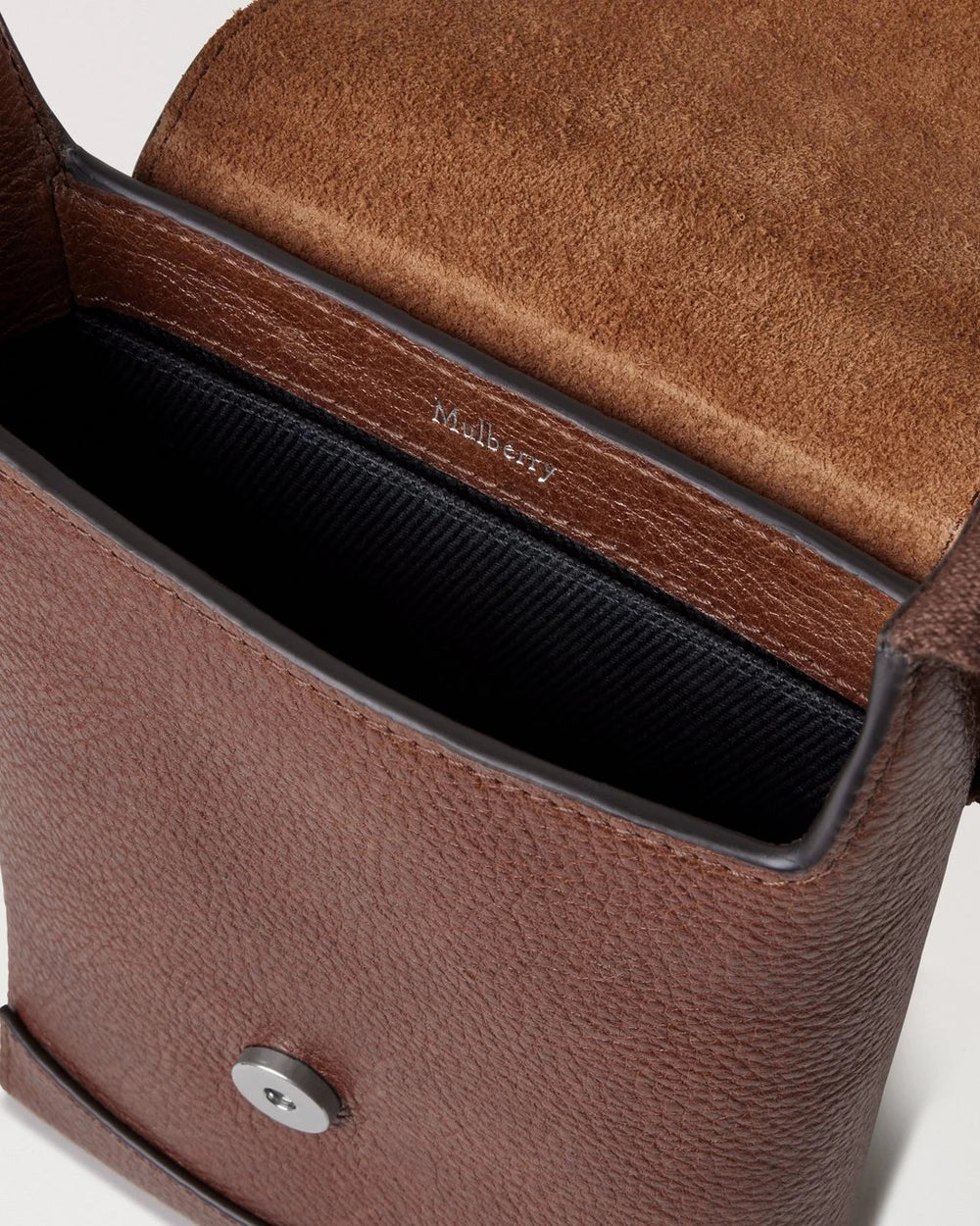 Chiltern Phone Pouch Oak Natural Vegetable Tanned