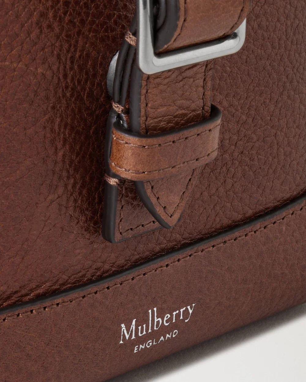 Chiltern Phone Pouch Oak Natural Vegetable Tanned