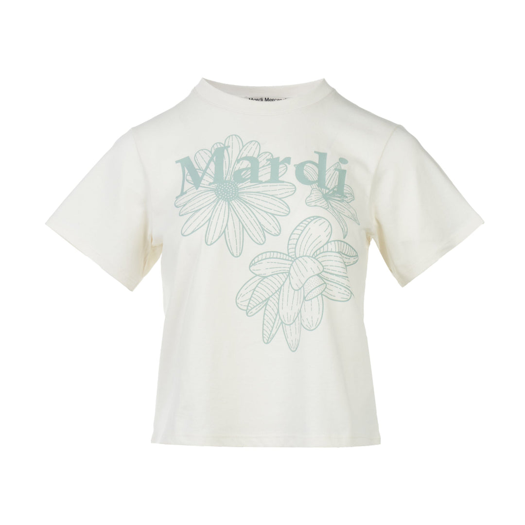 Slim T-Shirt Triple Flower