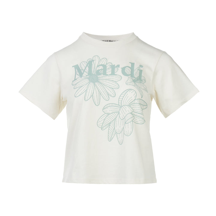 Slim T-Shirt Triple Flower