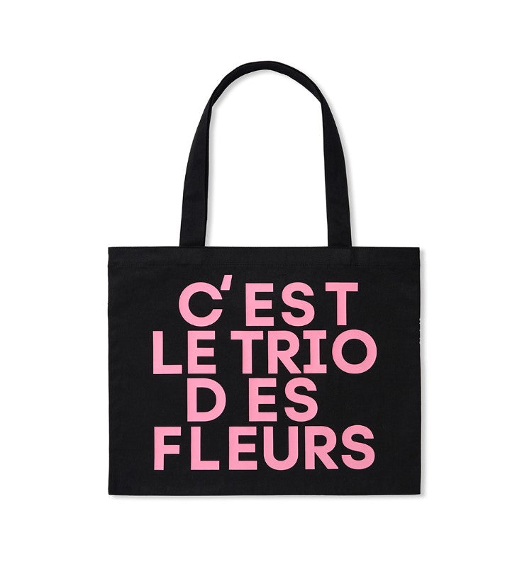 Canvas Bag Triple Flower