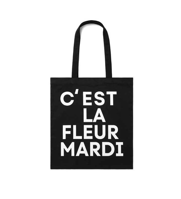 Canvas Bag Flower Dots