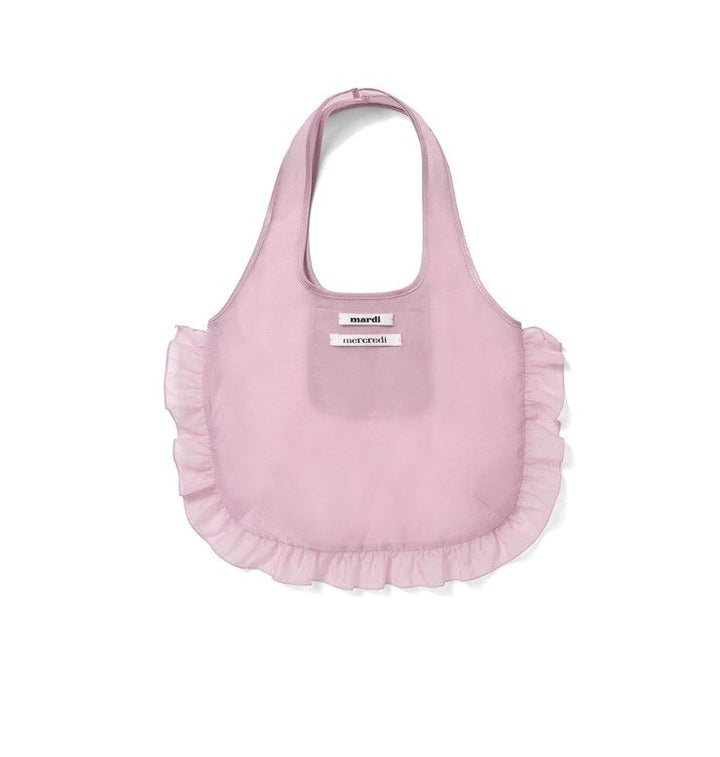 Sheer Frill Double Label Bag