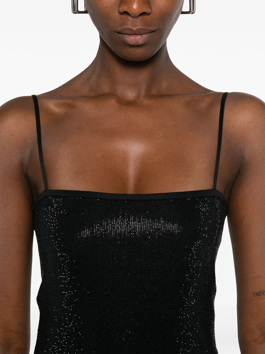 Crystal Hotfix Cami Dress