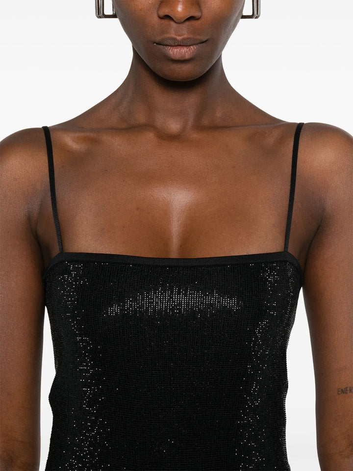 Crystal Hotfix Cami Dress