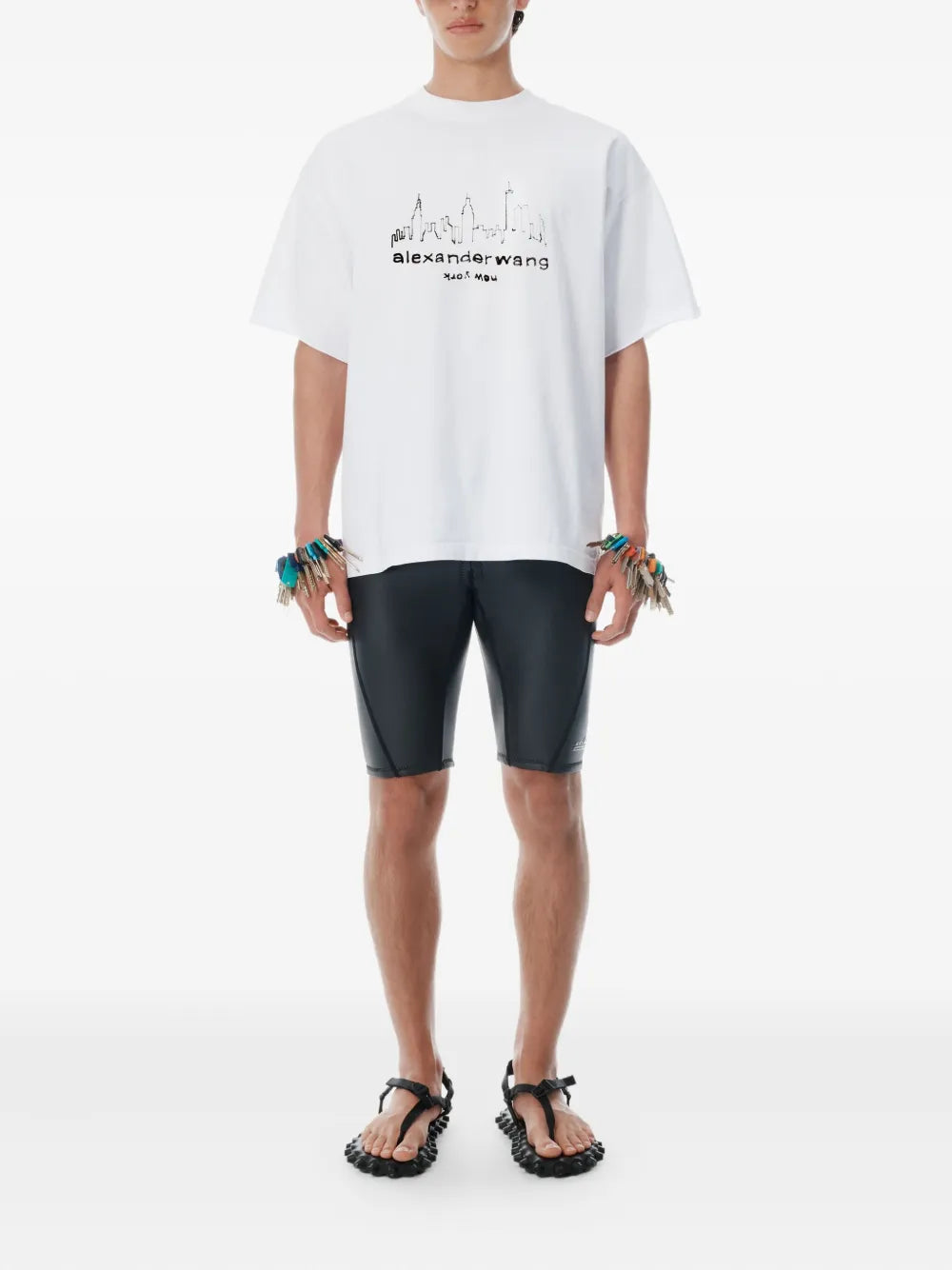 Cotton Oversized Logo T-Shirt