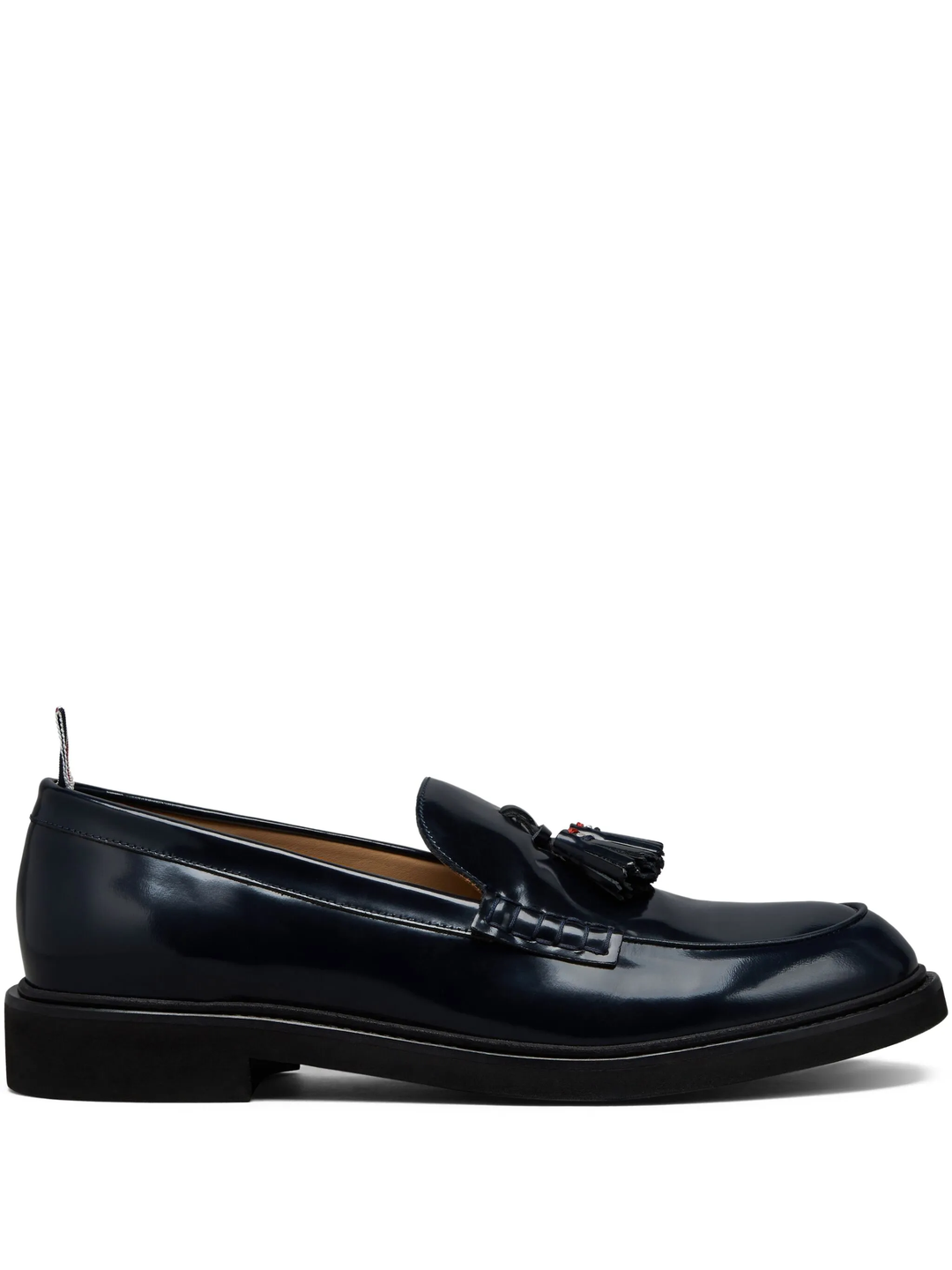 Spazzolato Leather Tassle Loafer Men