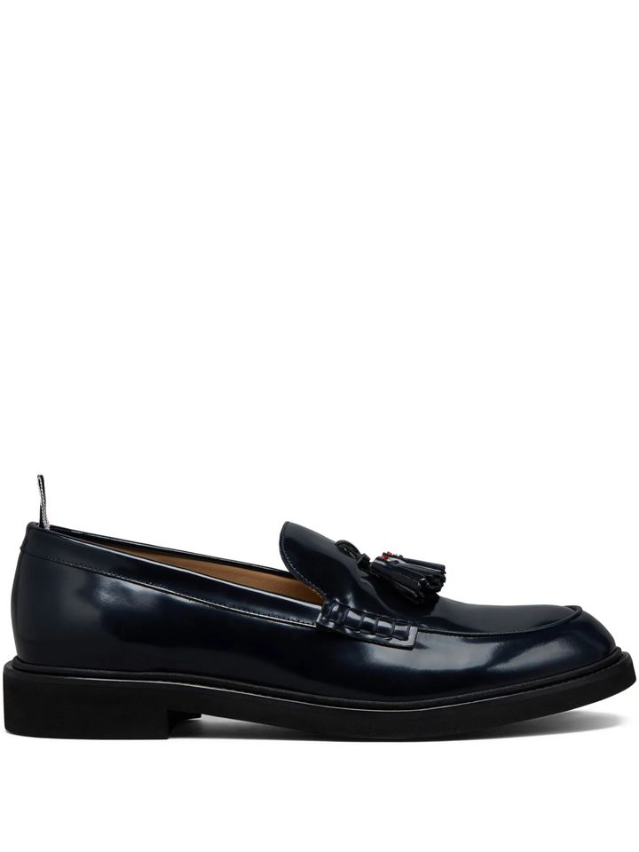 Spazzolato Leather Tassle Loafer Men