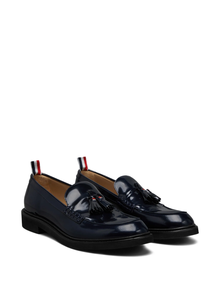 Spazzolato Leather Tassle Loafer Men