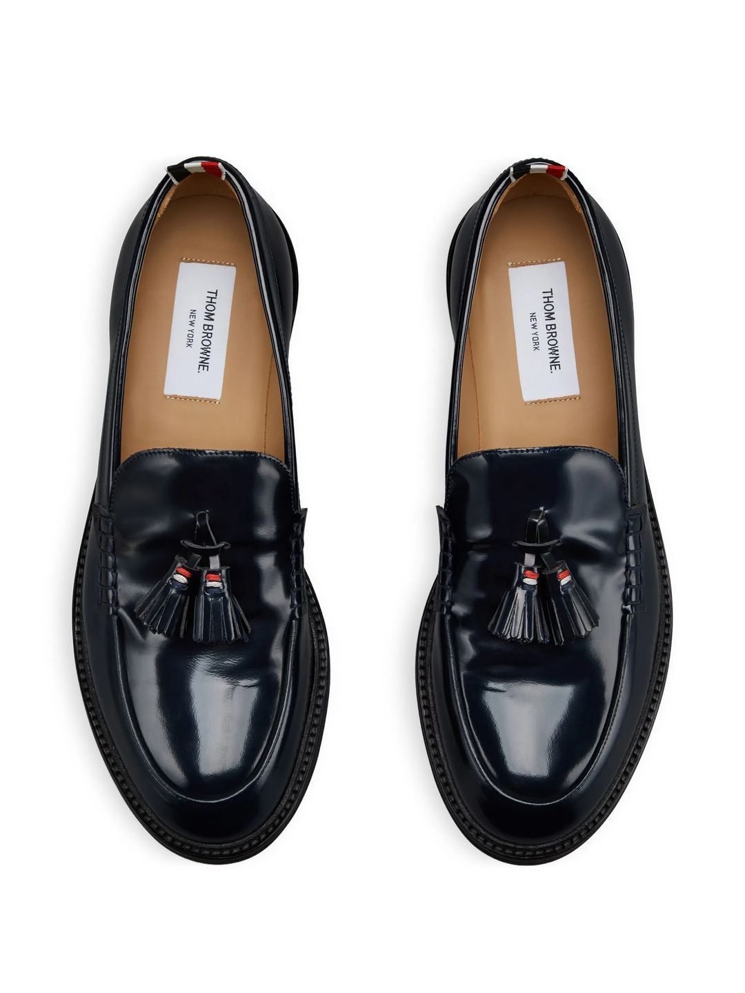 Spazzolato Leather Tassle Loafer Men