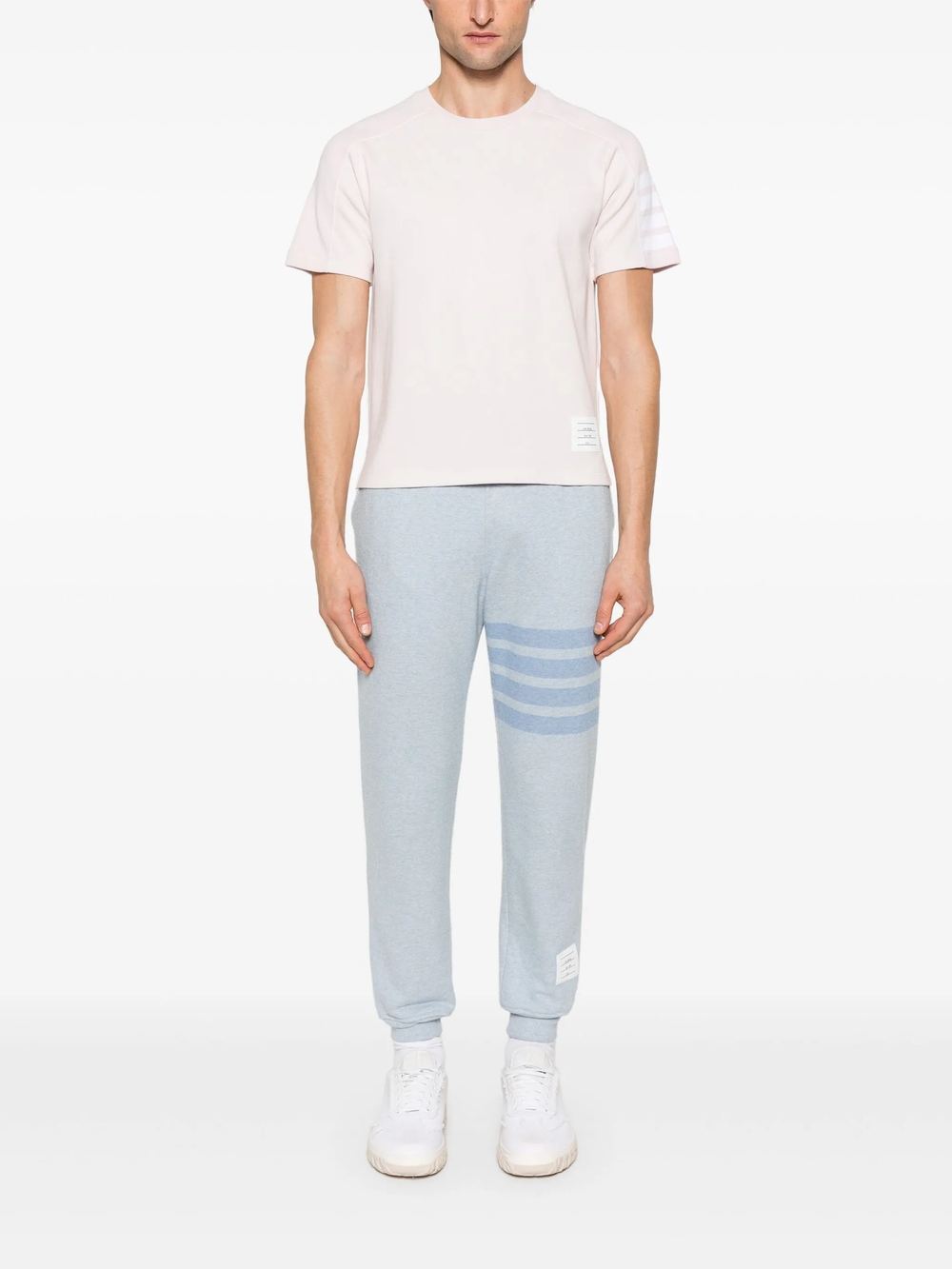 Thom Browne Milano Cotton 4-Bar Tee Men - view 2