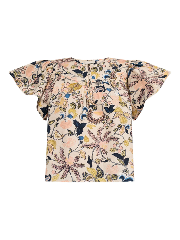 Perline Flutter Sleeve Blouse