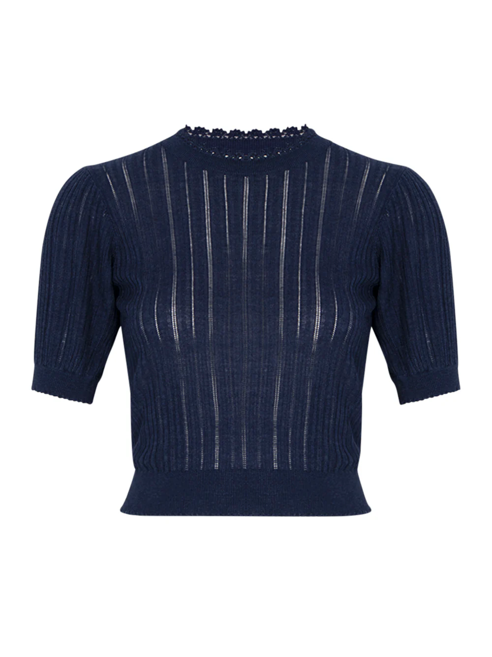 Gemma Short Sleeve Knit Top