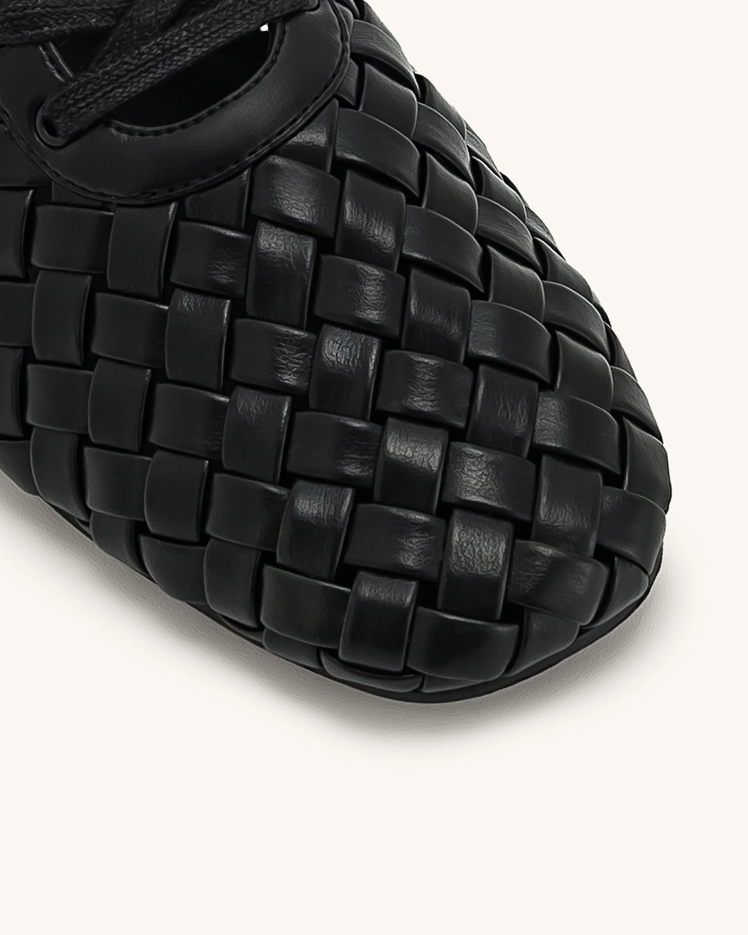 Kayla Weave Strap Flat Shoes