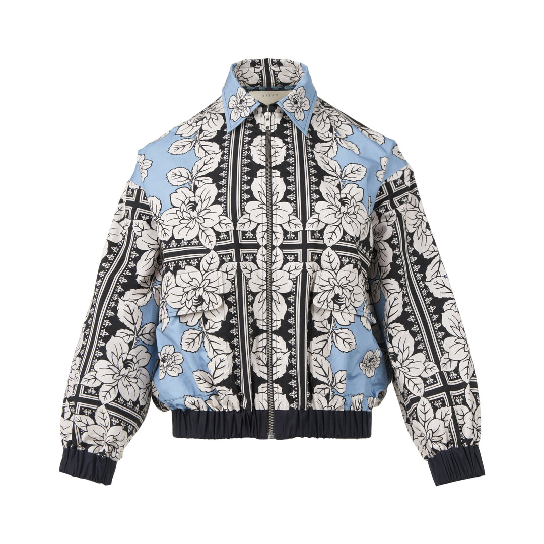Cotton Print Reversible Bomber