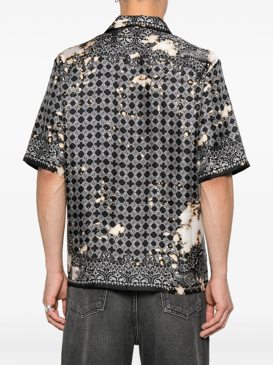 Bleach Bandana Bowling Shirt