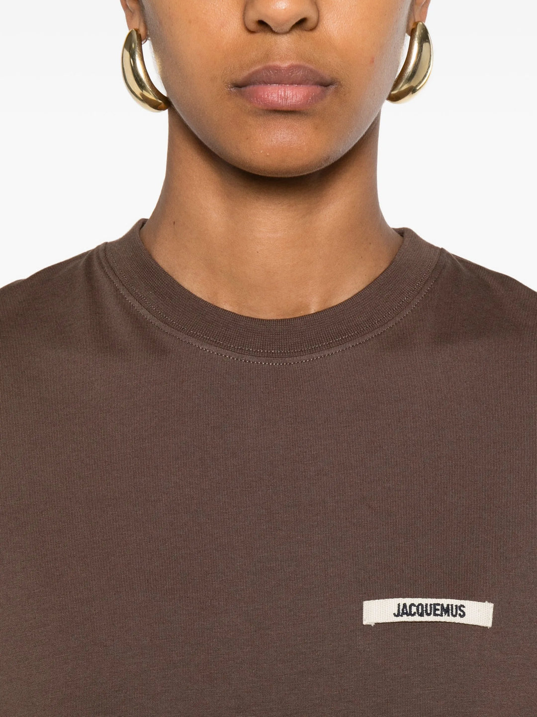 Le T-Shirt Gros Grain Manches Courtes