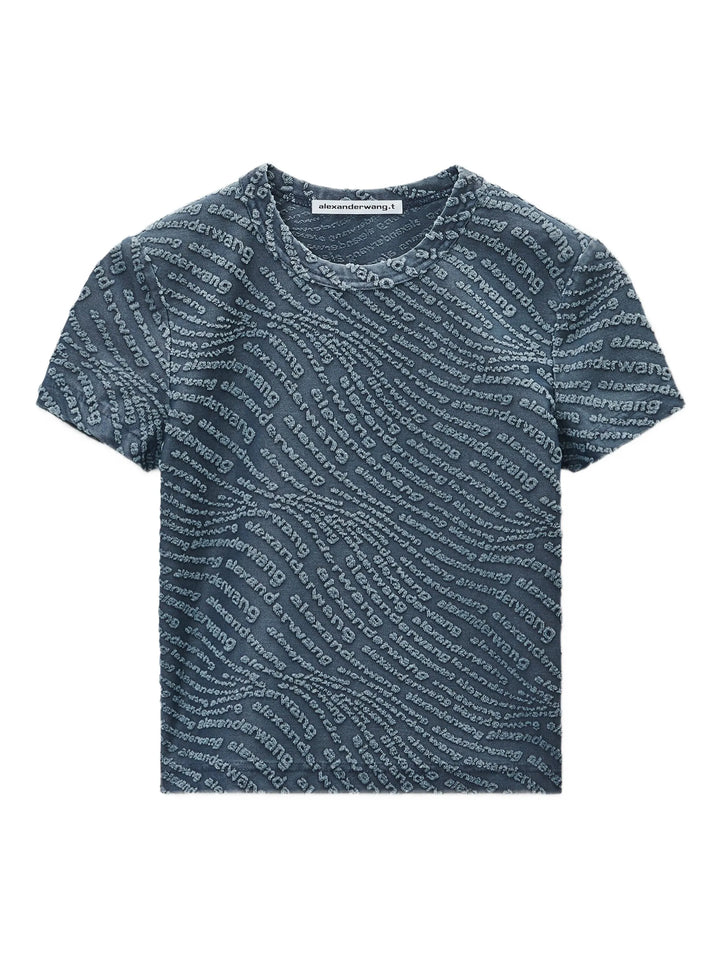 Jacquard Logo Baby Tee