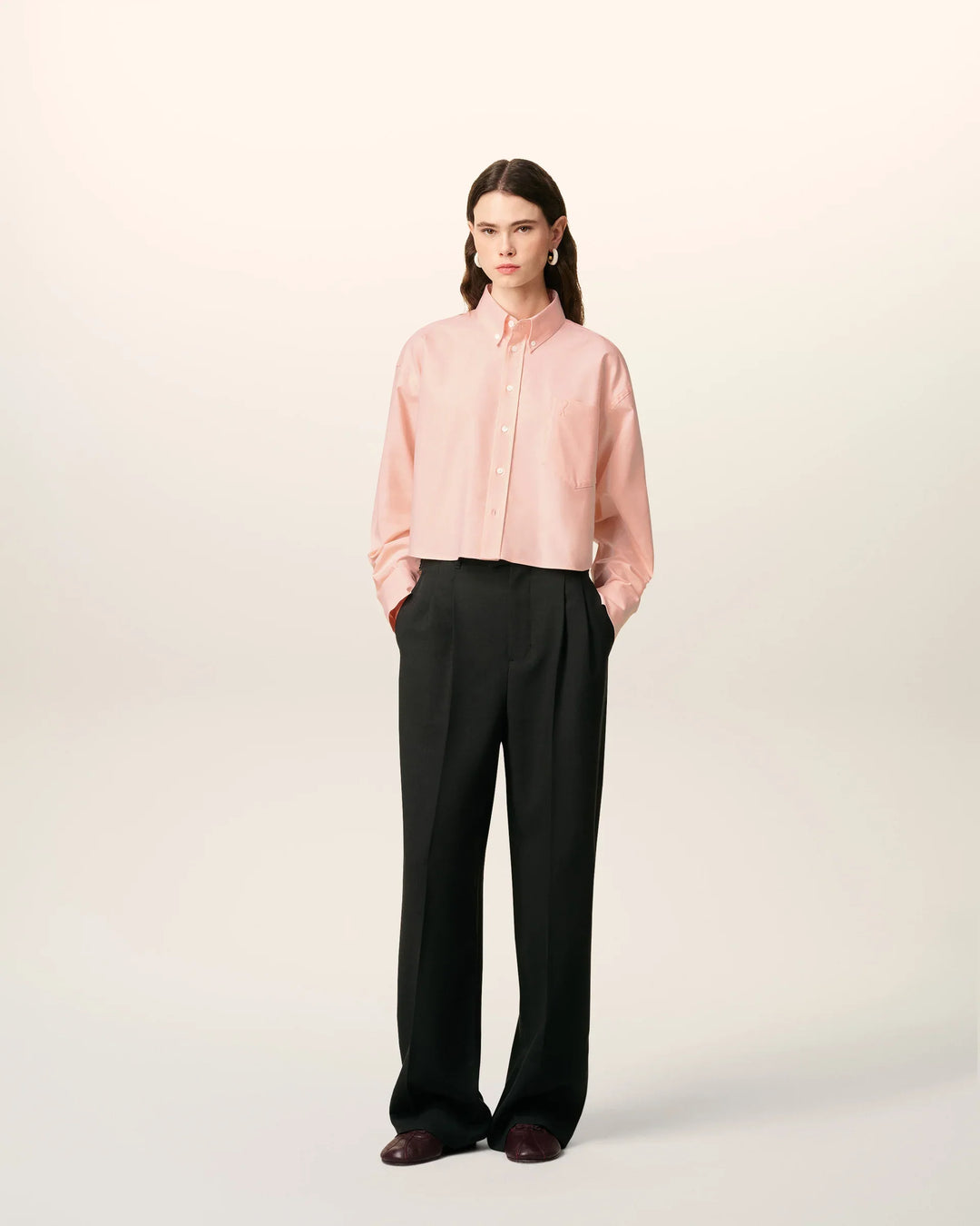 Cotton ADC Cropped Shirt