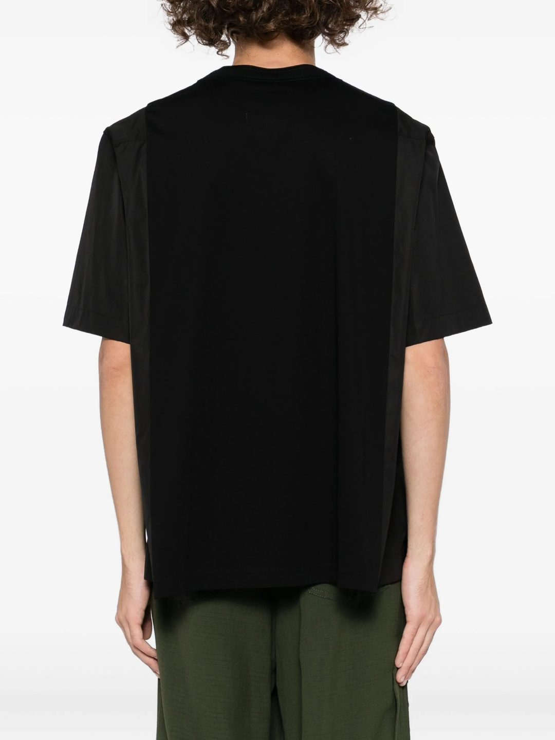 Poplin Cotton Jersey T-Shirt