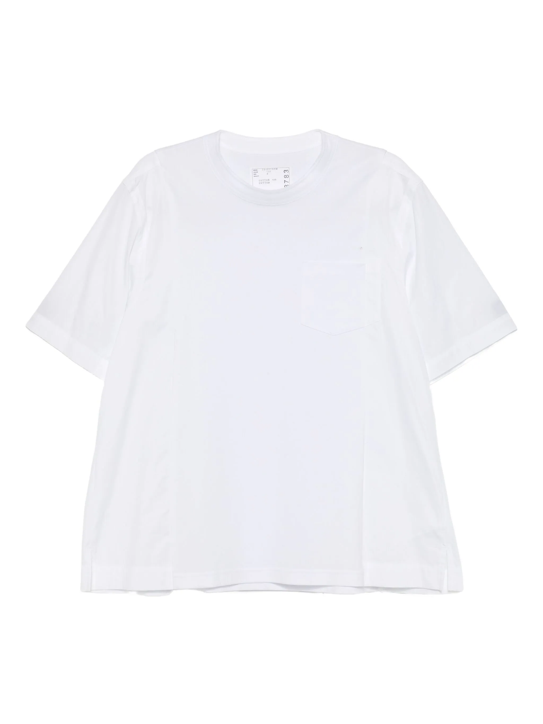 Poplin Cotton Jersey T-Shirt
