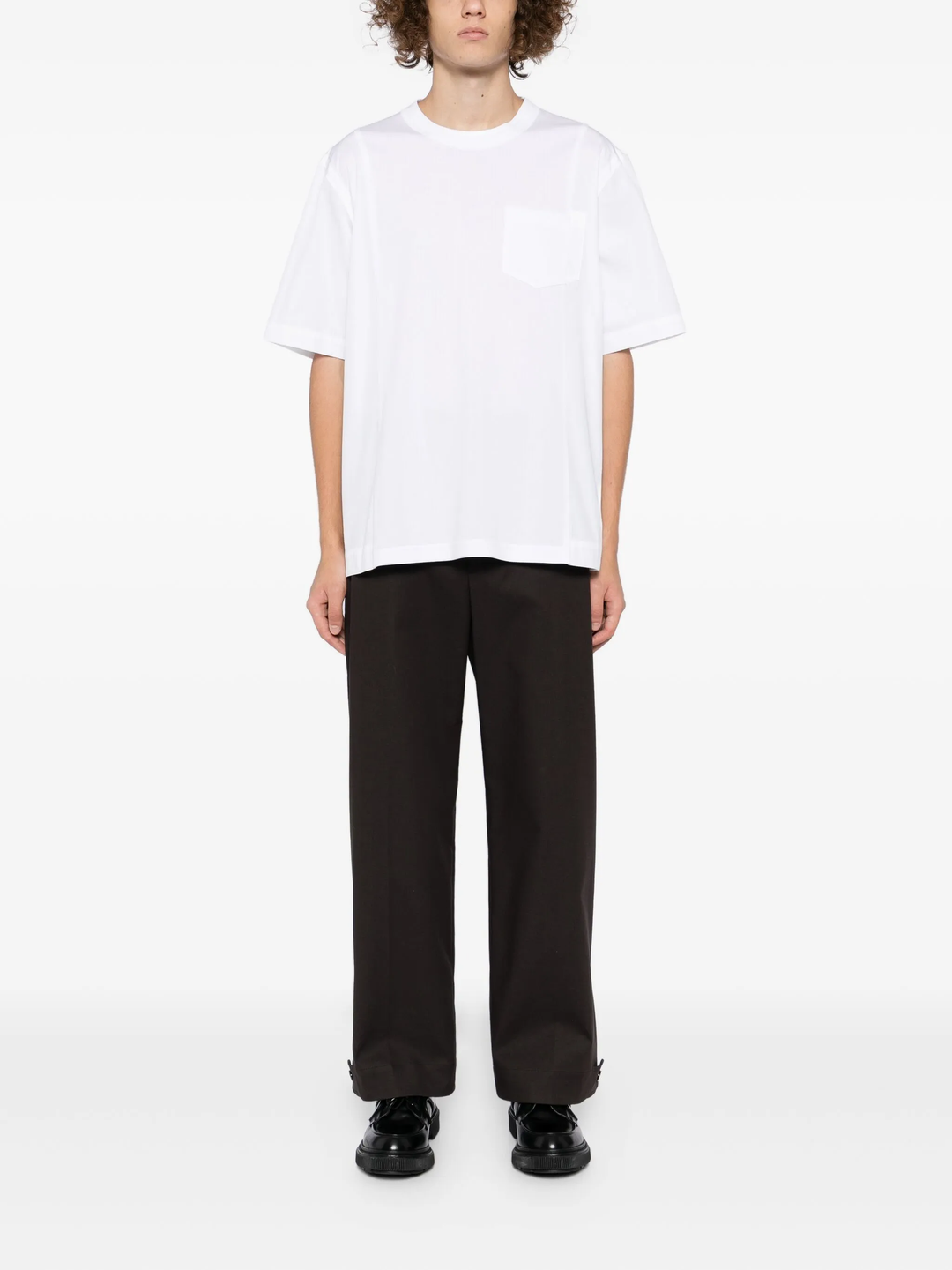 Poplin Cotton Jersey T-Shirt