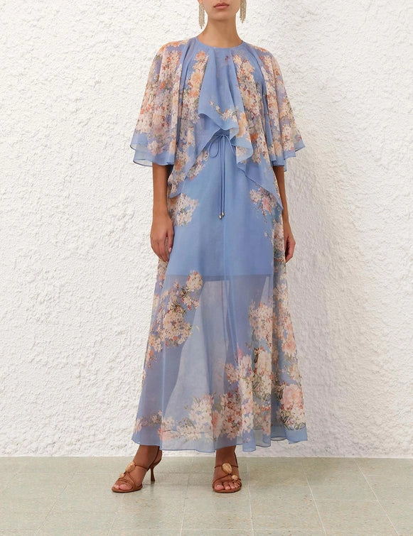 Cascadian Tiered Maxi Dress