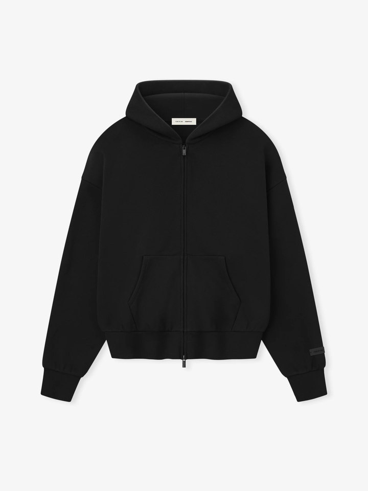 Classic Fit Fleece Zip-Up Hoodie