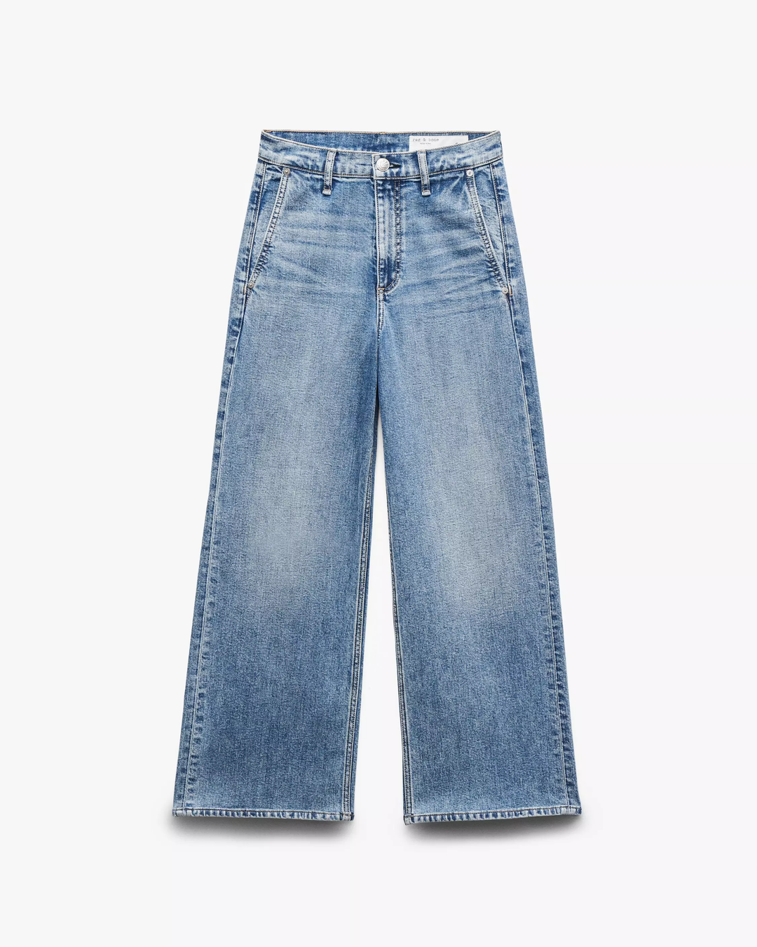 Andi High-Rise Ankle Wide Leg Jeans
