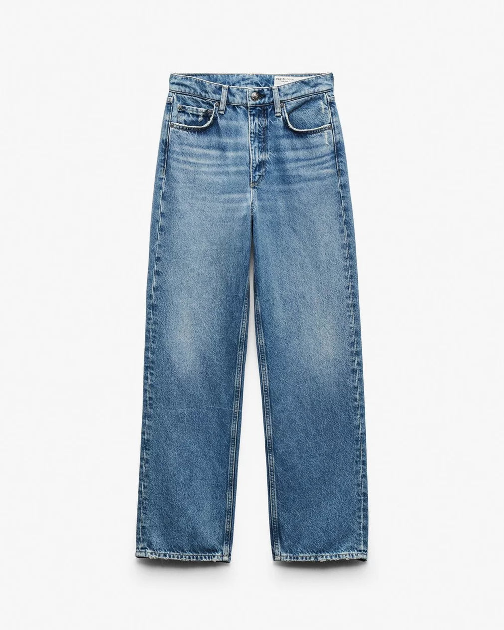 Shea High-Rise Ankle Straight Jeans