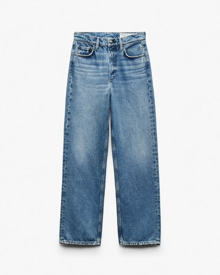 Shea High-Rise Ankle Straight Jeans