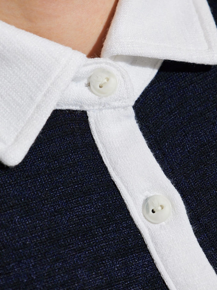 The Knit Button Short Sleeve Polo