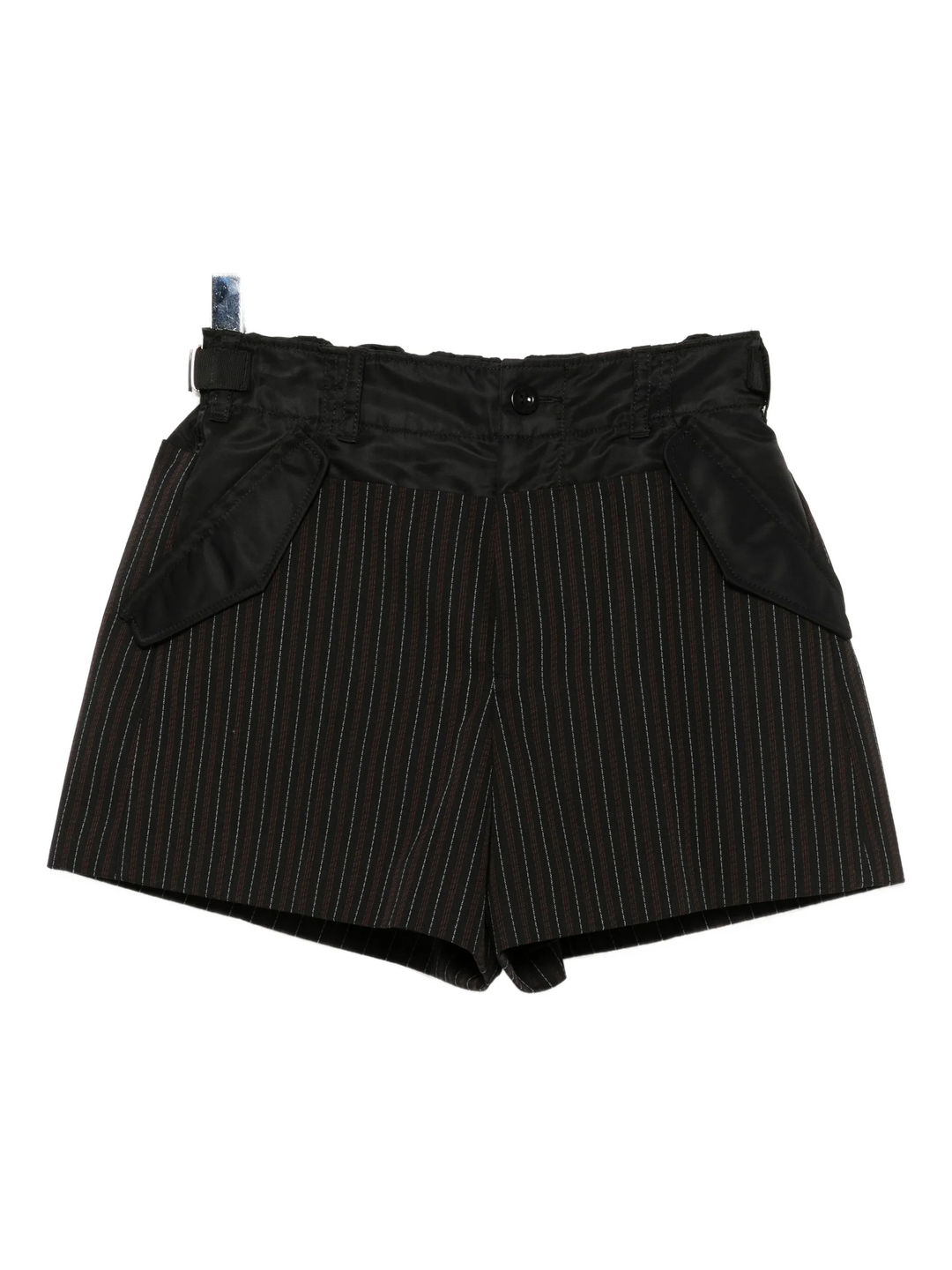 Stripe Doeskin Shorts