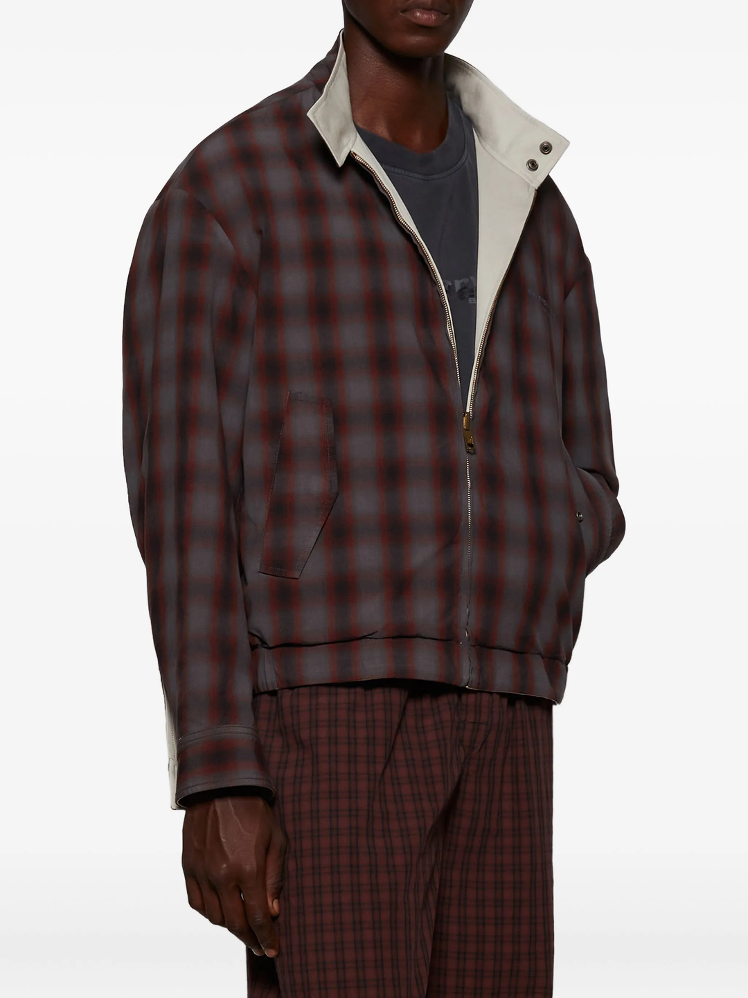 Reversible Harrington Track Jacket