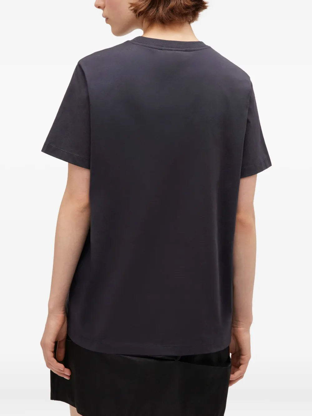Basic Cotton Jersey Rose T-Shirt