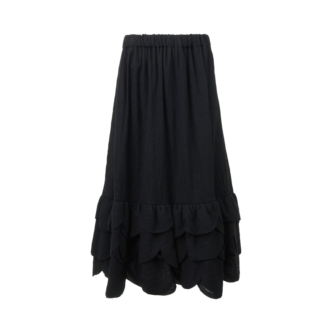 Wool Nylon Milled Skirt