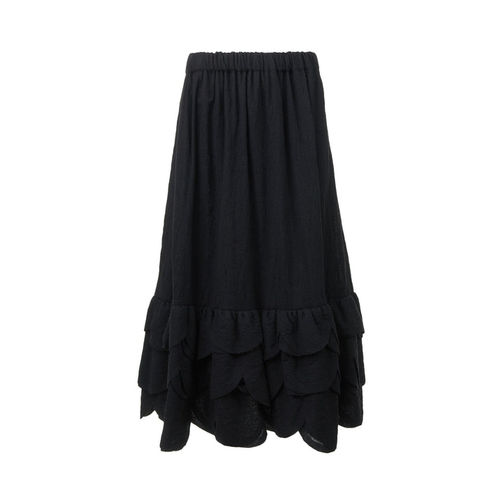 Wool Nylon Milled Skirt