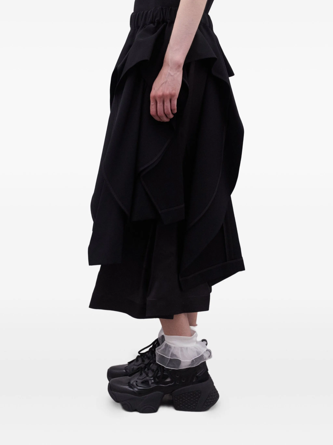 Wool Gabardine Skirt