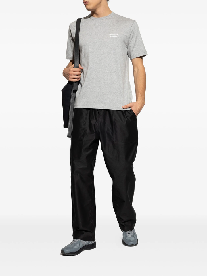 Cotton Jersey Garment Print T-Shirt