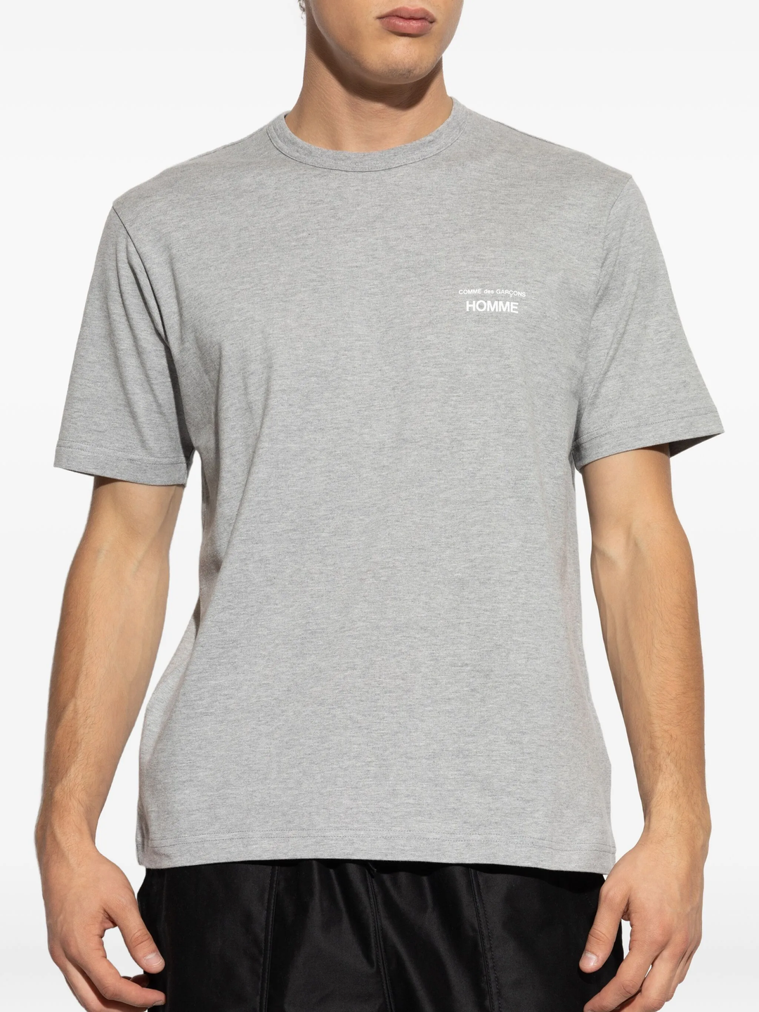 Cotton Jersey Garment Print T-Shirt