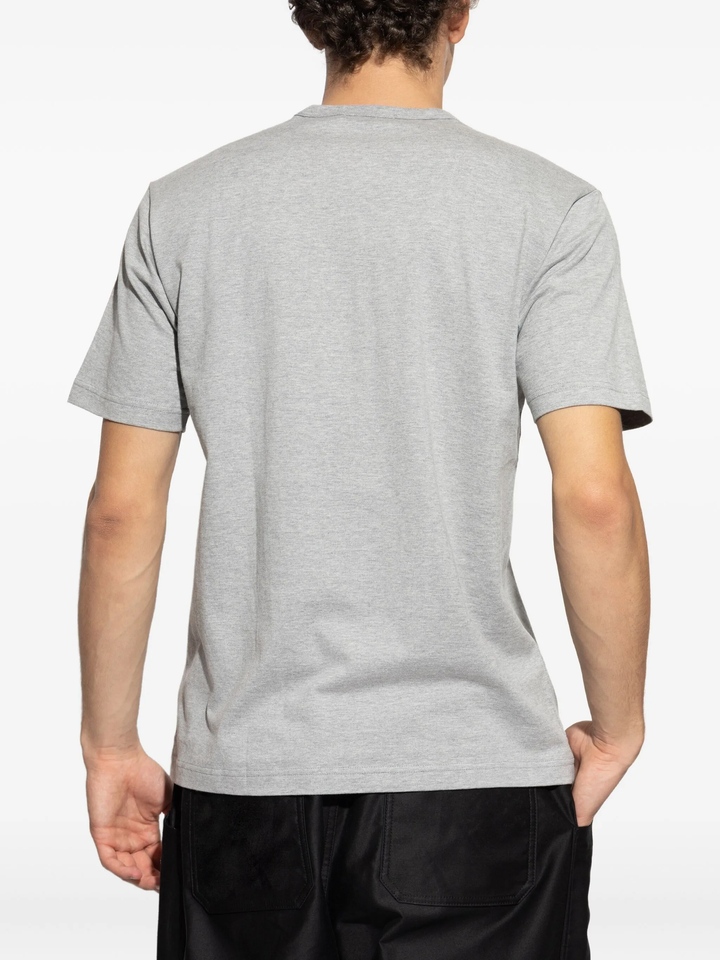 Cotton Jersey Garment Print T-Shirt
