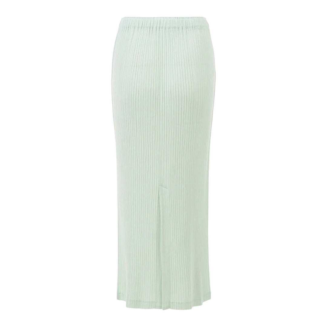 Hatching Pleats Skirt