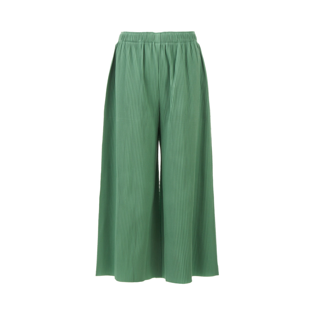 Fine Knit Pleats Color 2 Pants