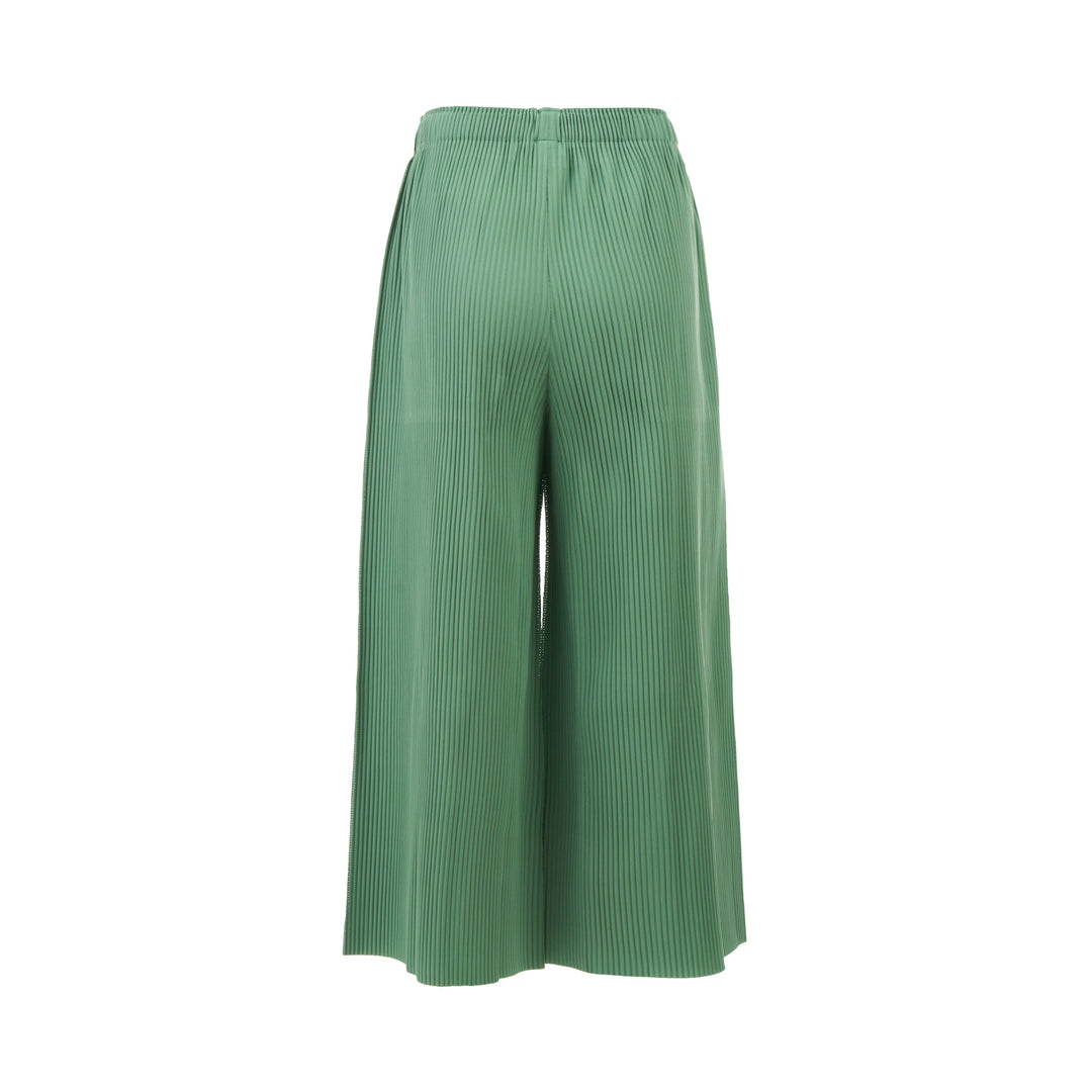Fine Knit Pleats Color 2 Pants